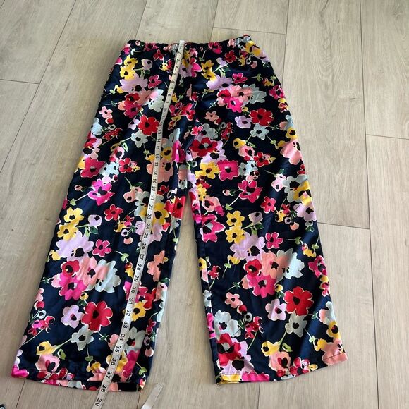 Kate Spade Long Pajama Set L Bright Cheery Floral - Picture 7 of 10
